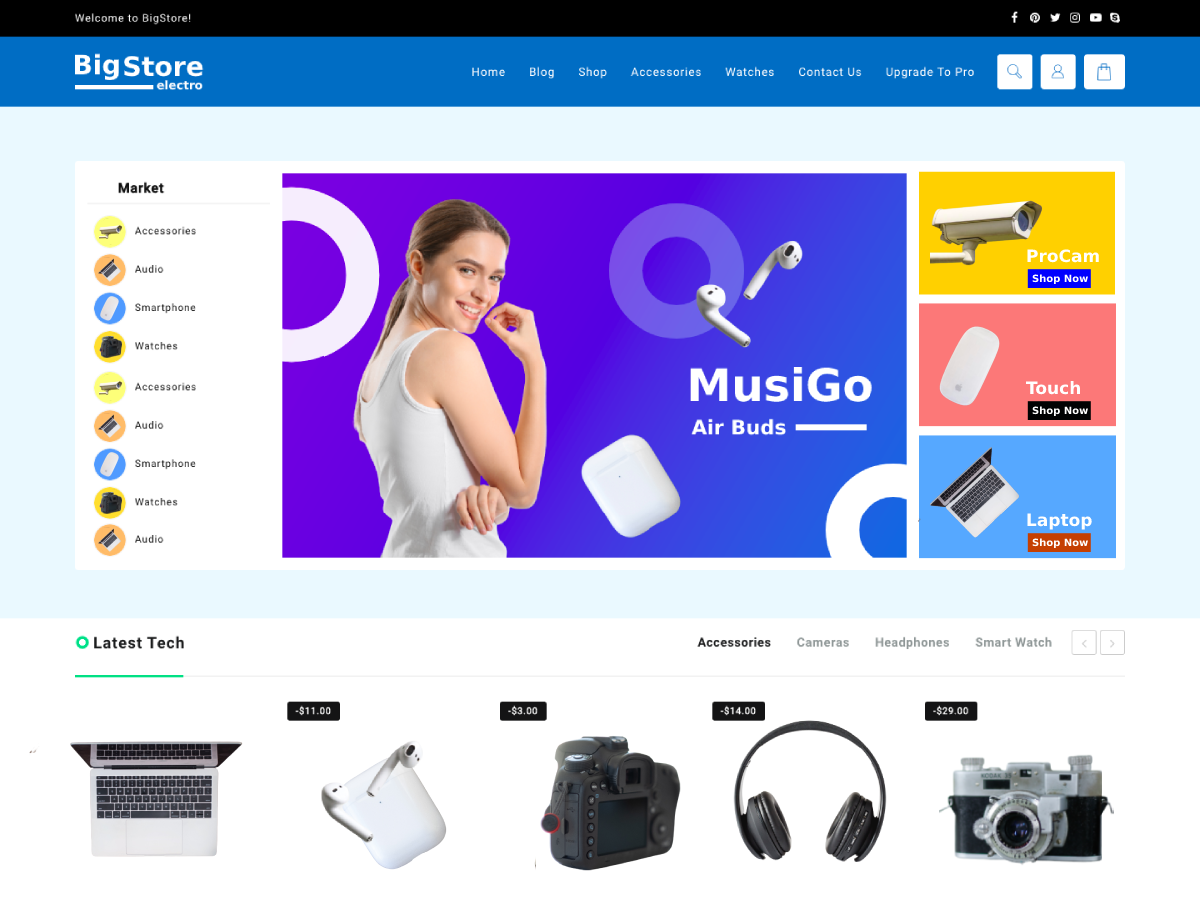 Th Big Shop theme screenshot