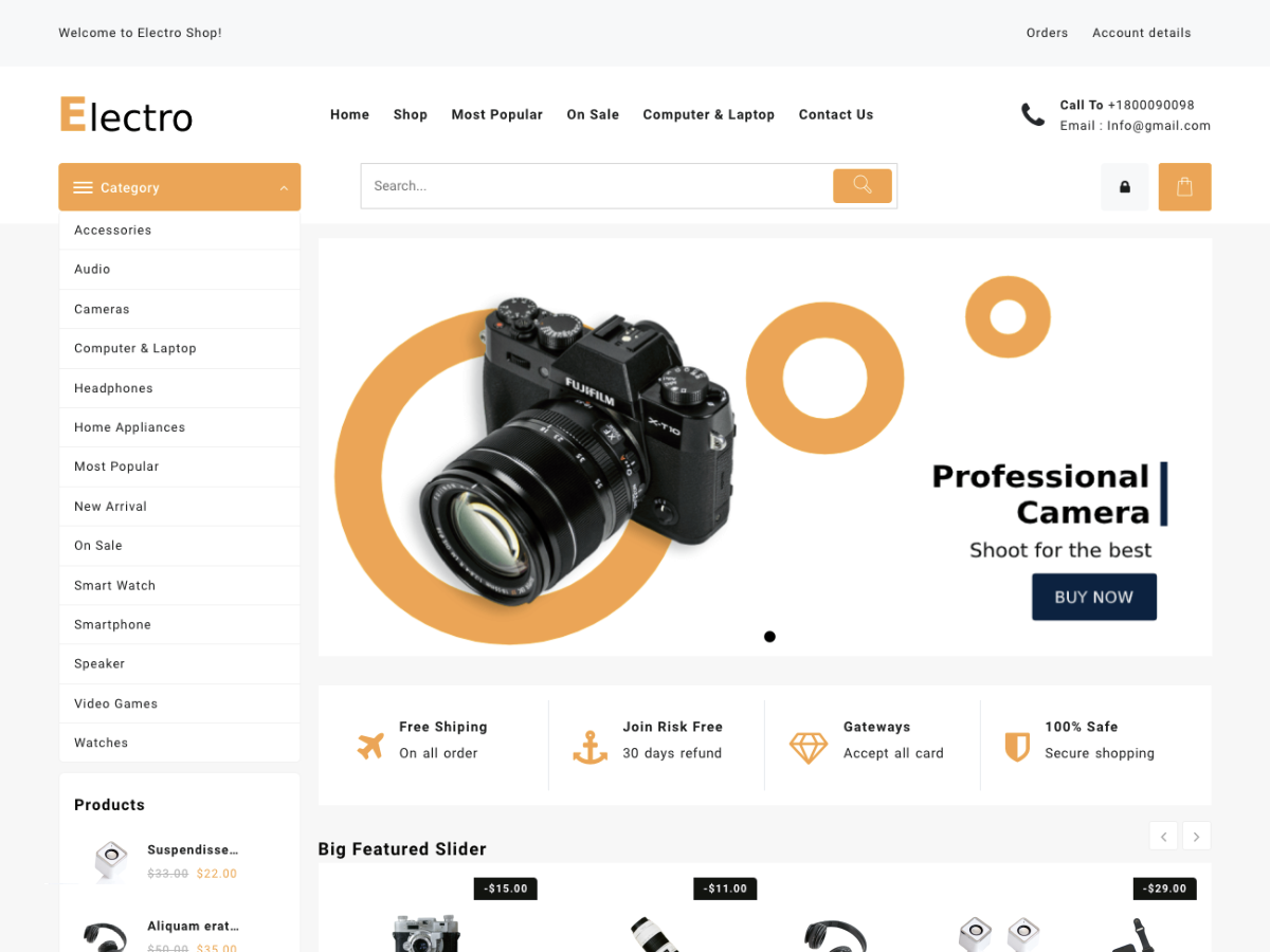 Th Open theme screenshot