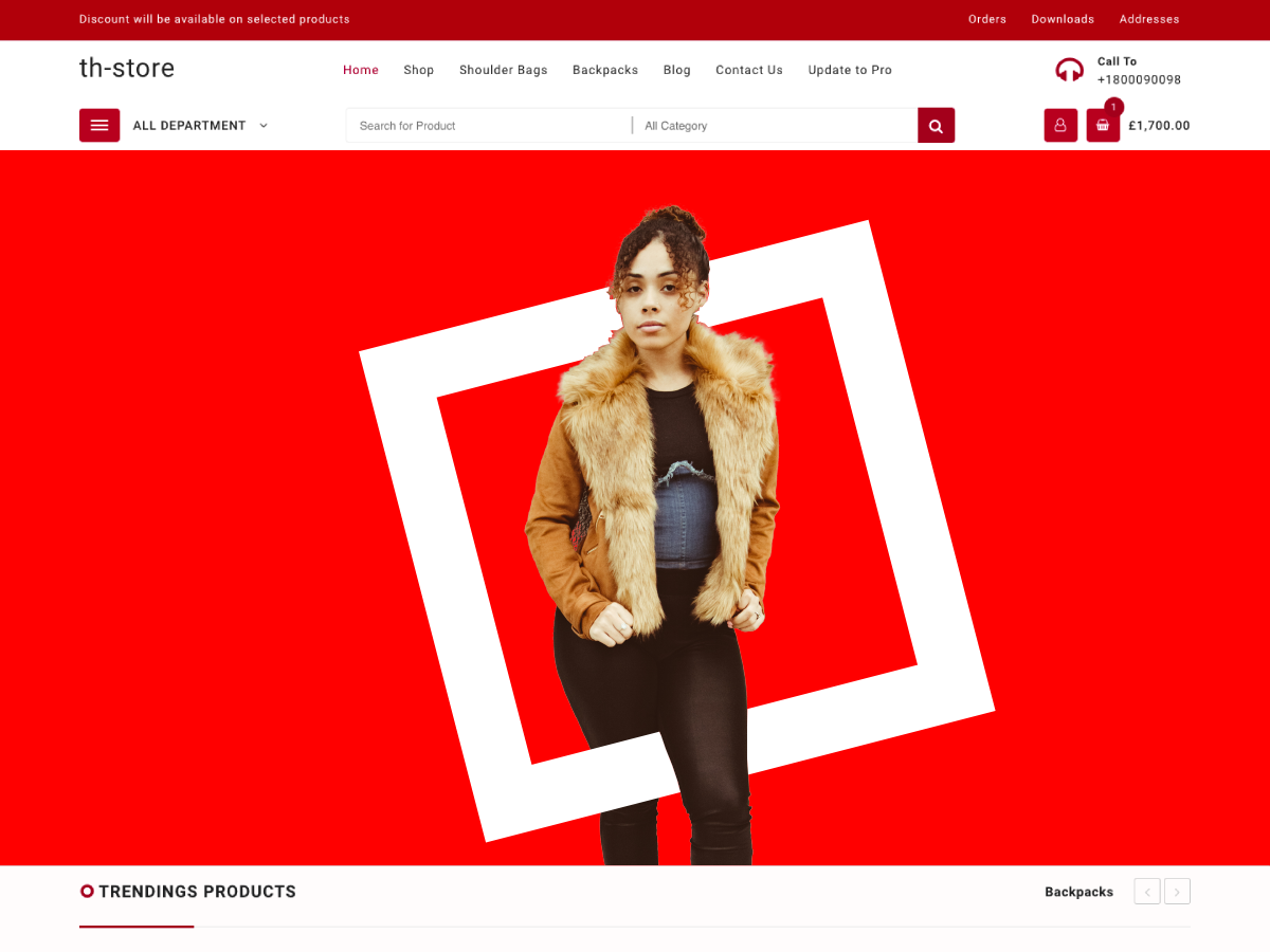 Th-Store theme screenshot