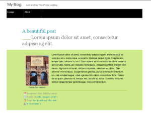 The Fundamentals of Graphic Design theme screenshot