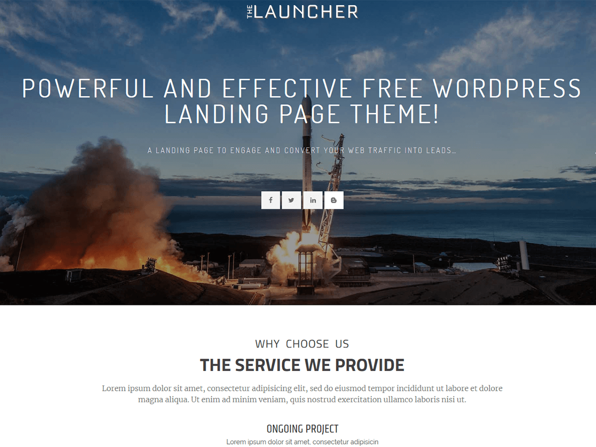 The Launcher theme screenshot