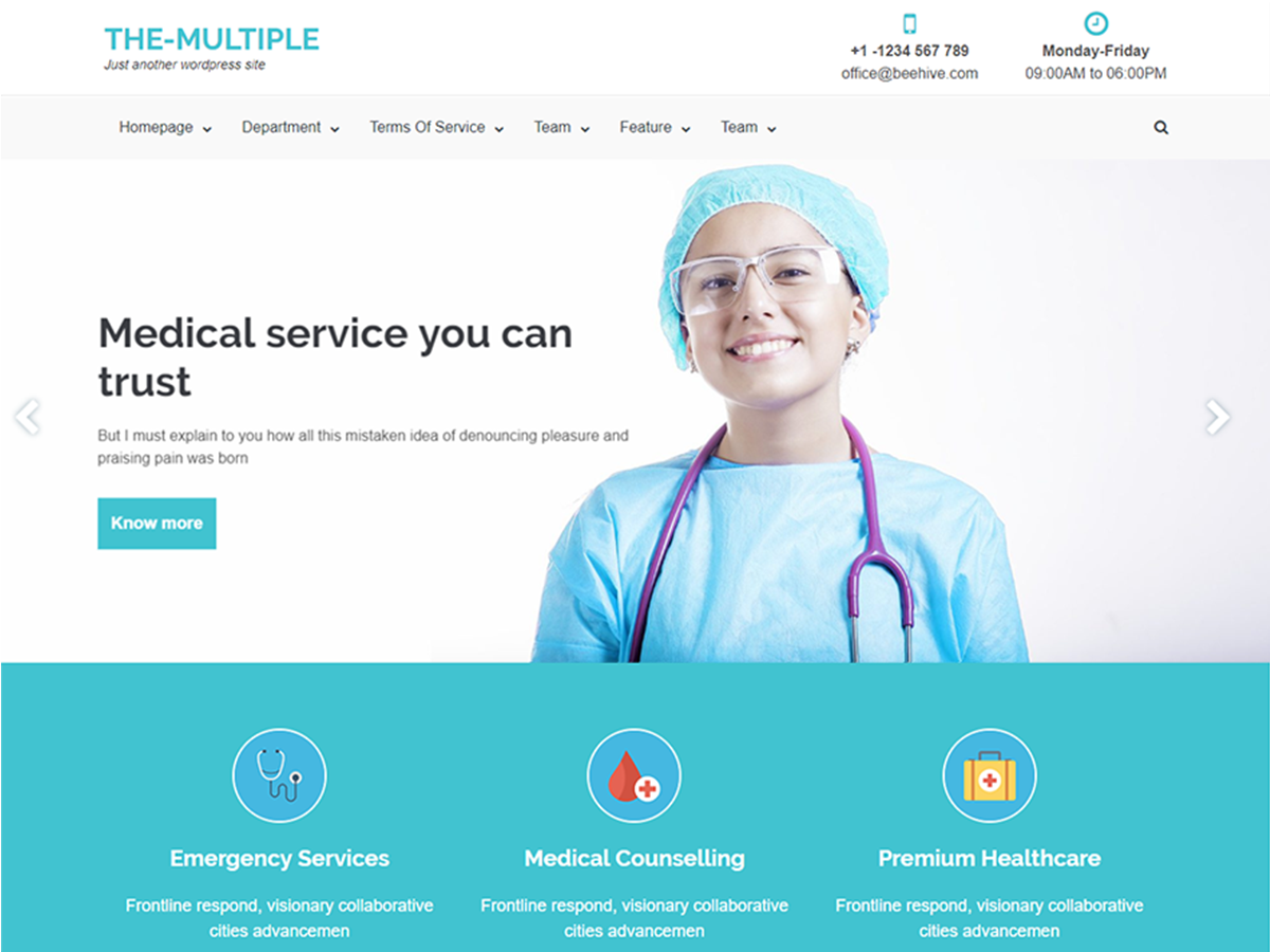 The Multiple theme screenshot