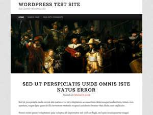 The Night Watch theme screenshot