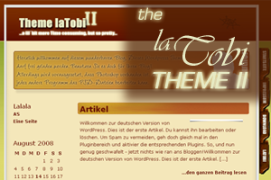 Theme laTobi II theme screenshot