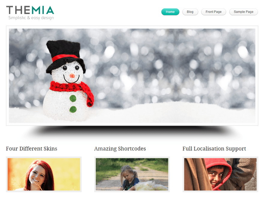 Themia Lite theme screenshot