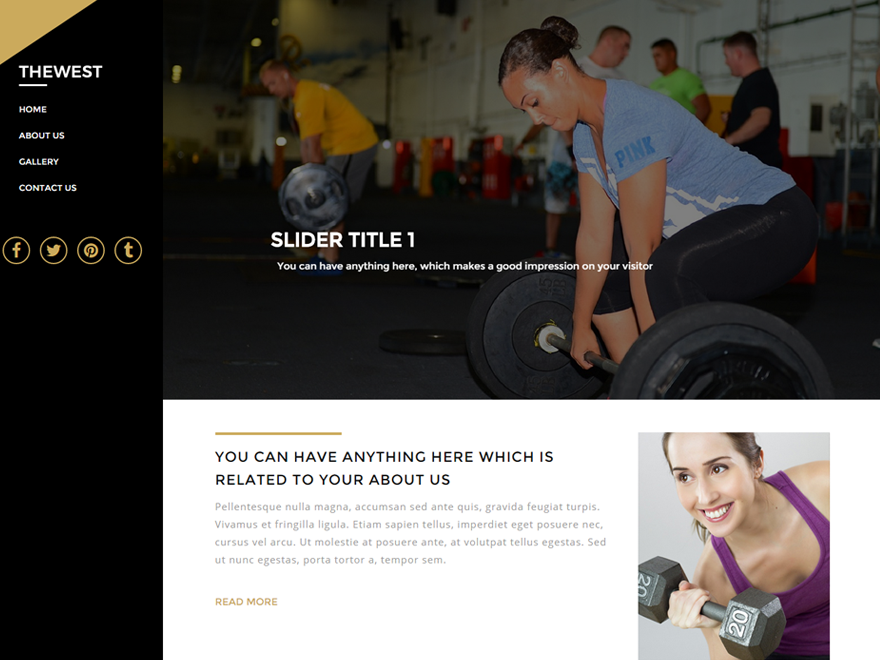 TheWest theme screenshot