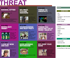 ThreatToCreativity theme screenshot