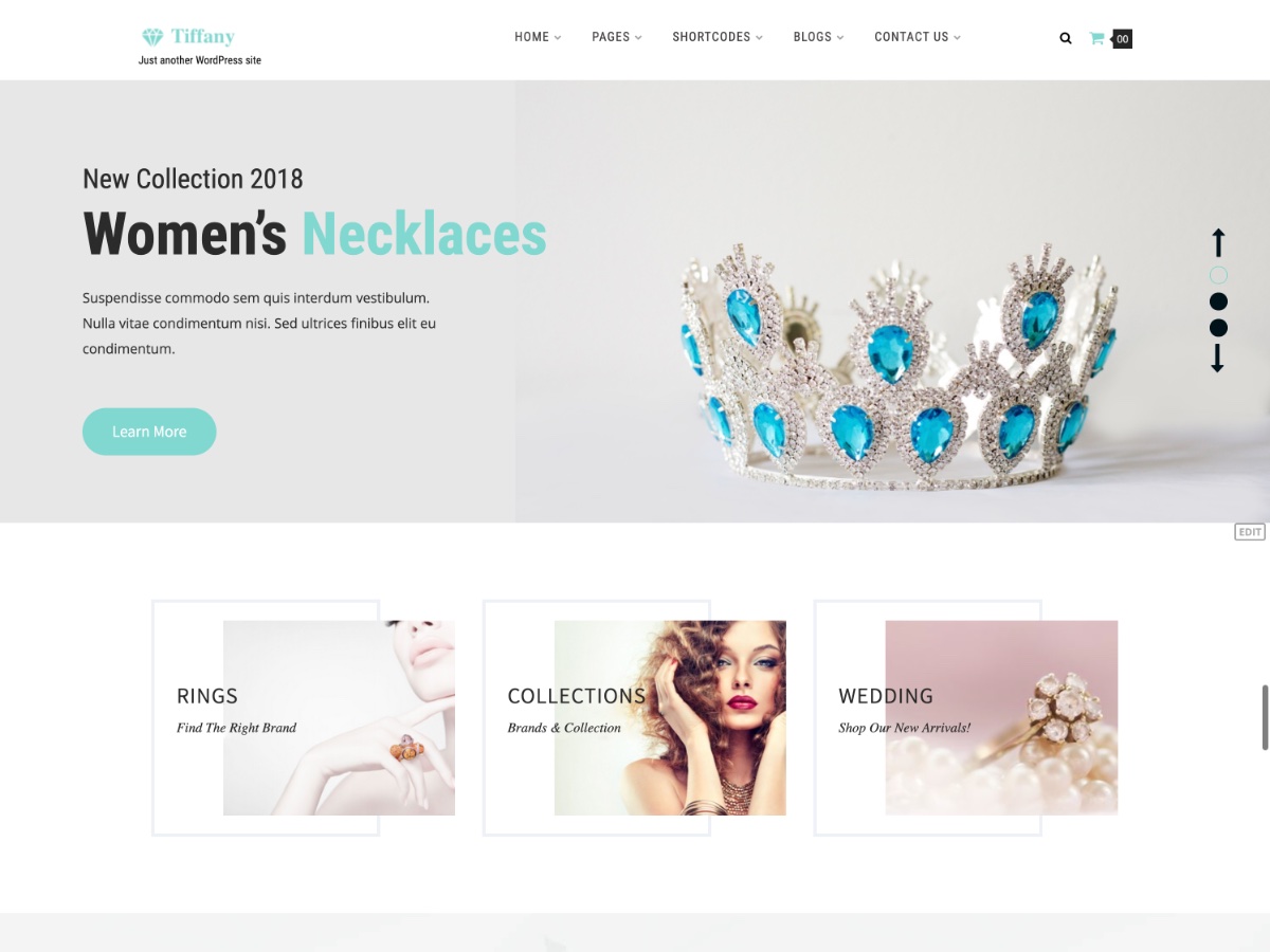 TIFFANY Lite theme screenshot