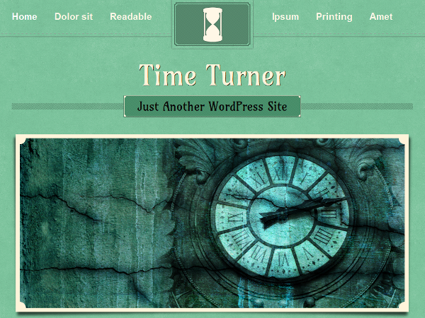 TimeTurner theme screenshot