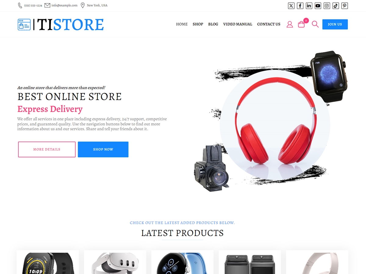 TiStore theme screenshot