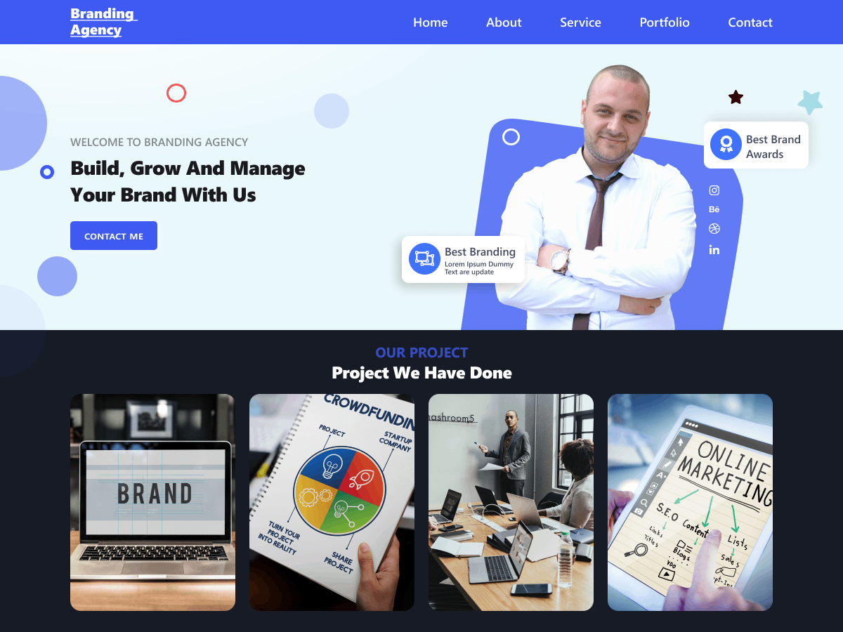 Titan Branding Agency theme screenshot