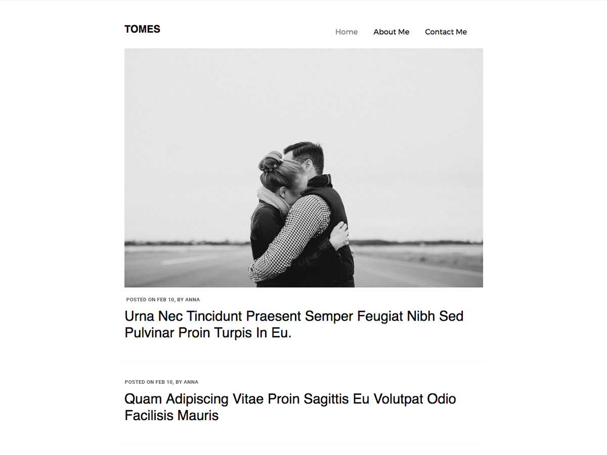 tomes theme screenshot