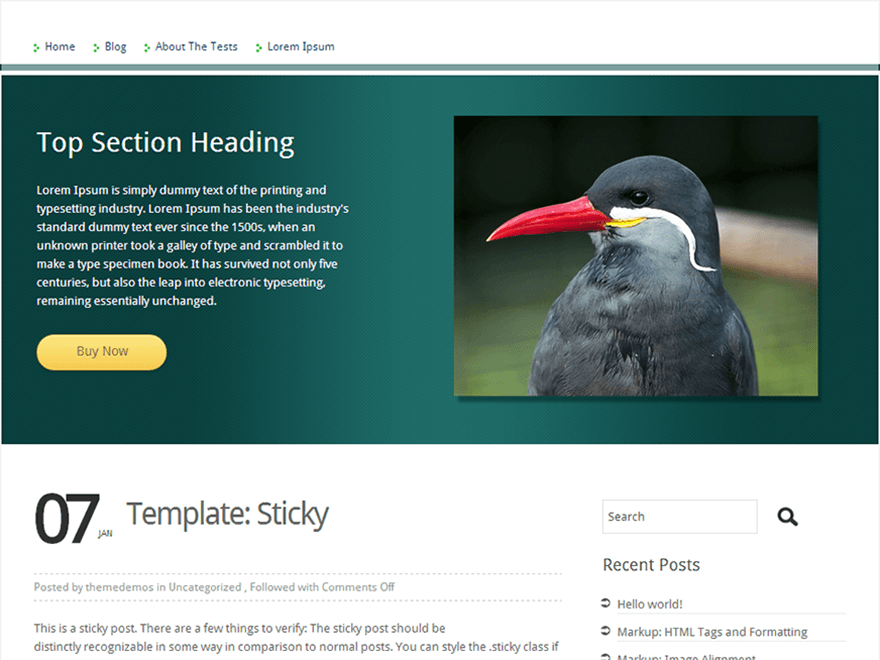 ToomMorel Lite theme screenshot