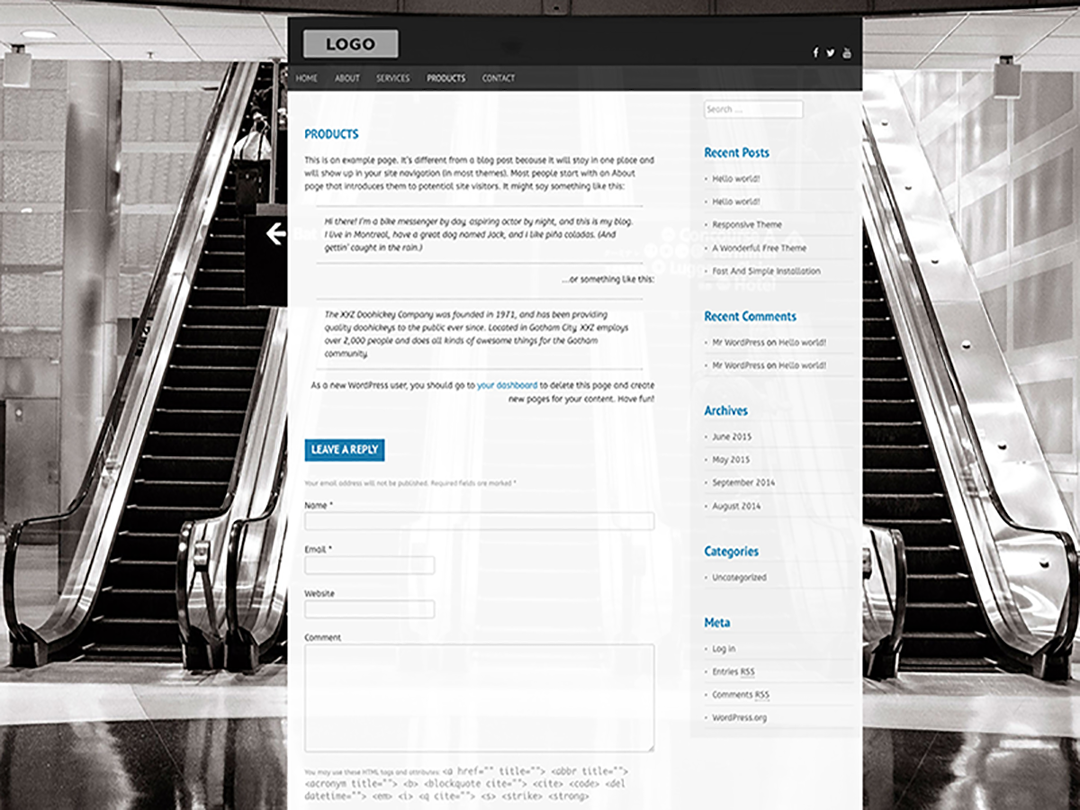 Topcat Lite theme screenshot