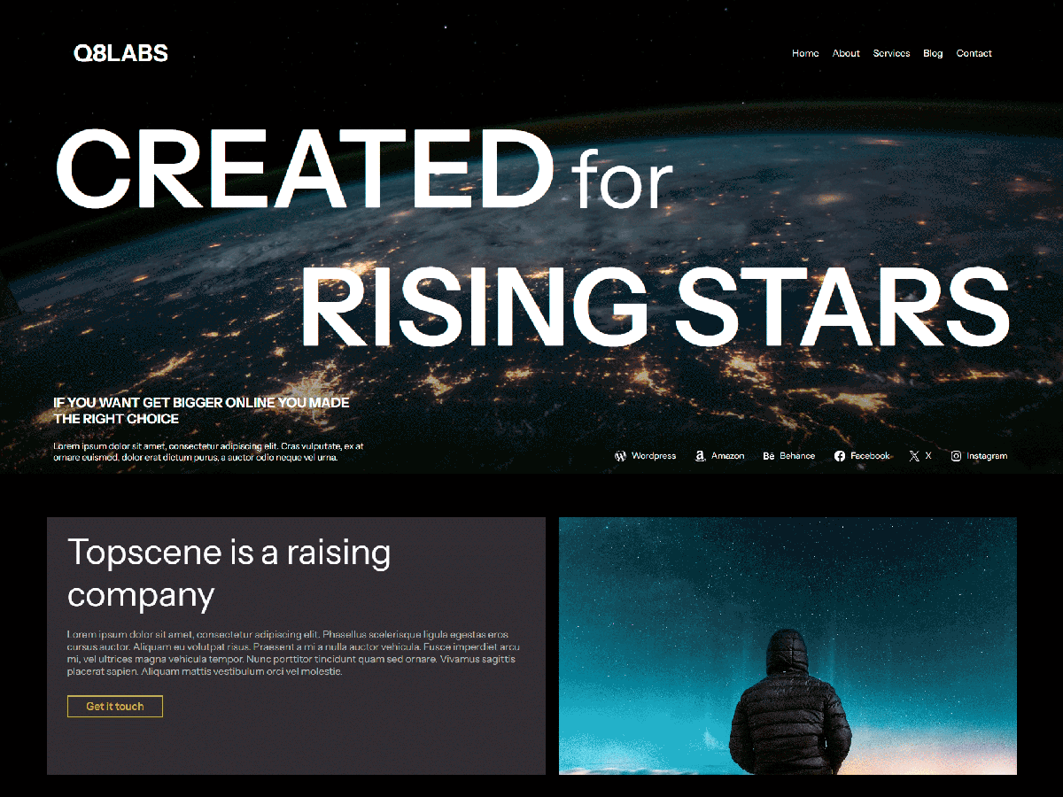 Topscene theme screenshot