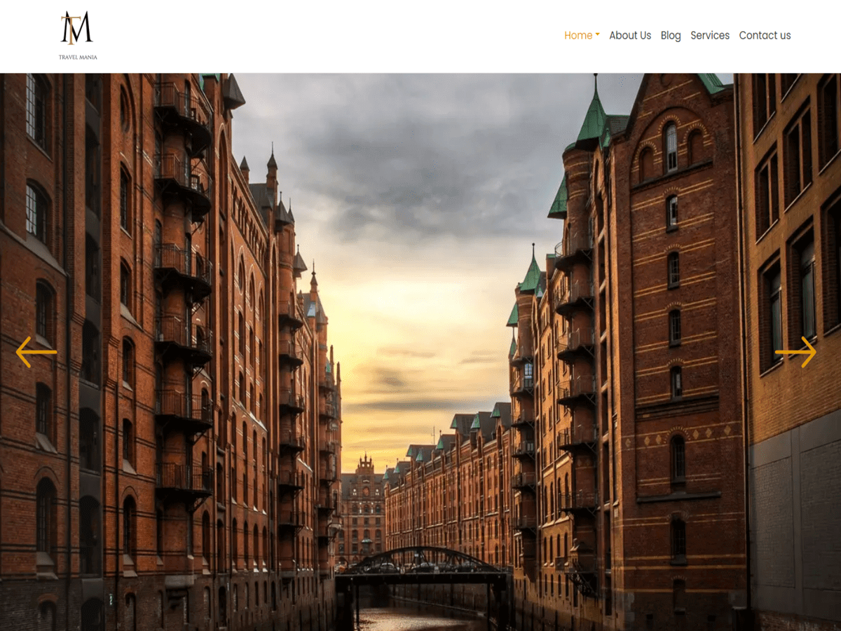 Travel Mania theme screenshot