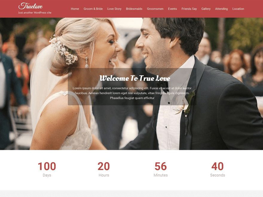 Truelove theme screenshot