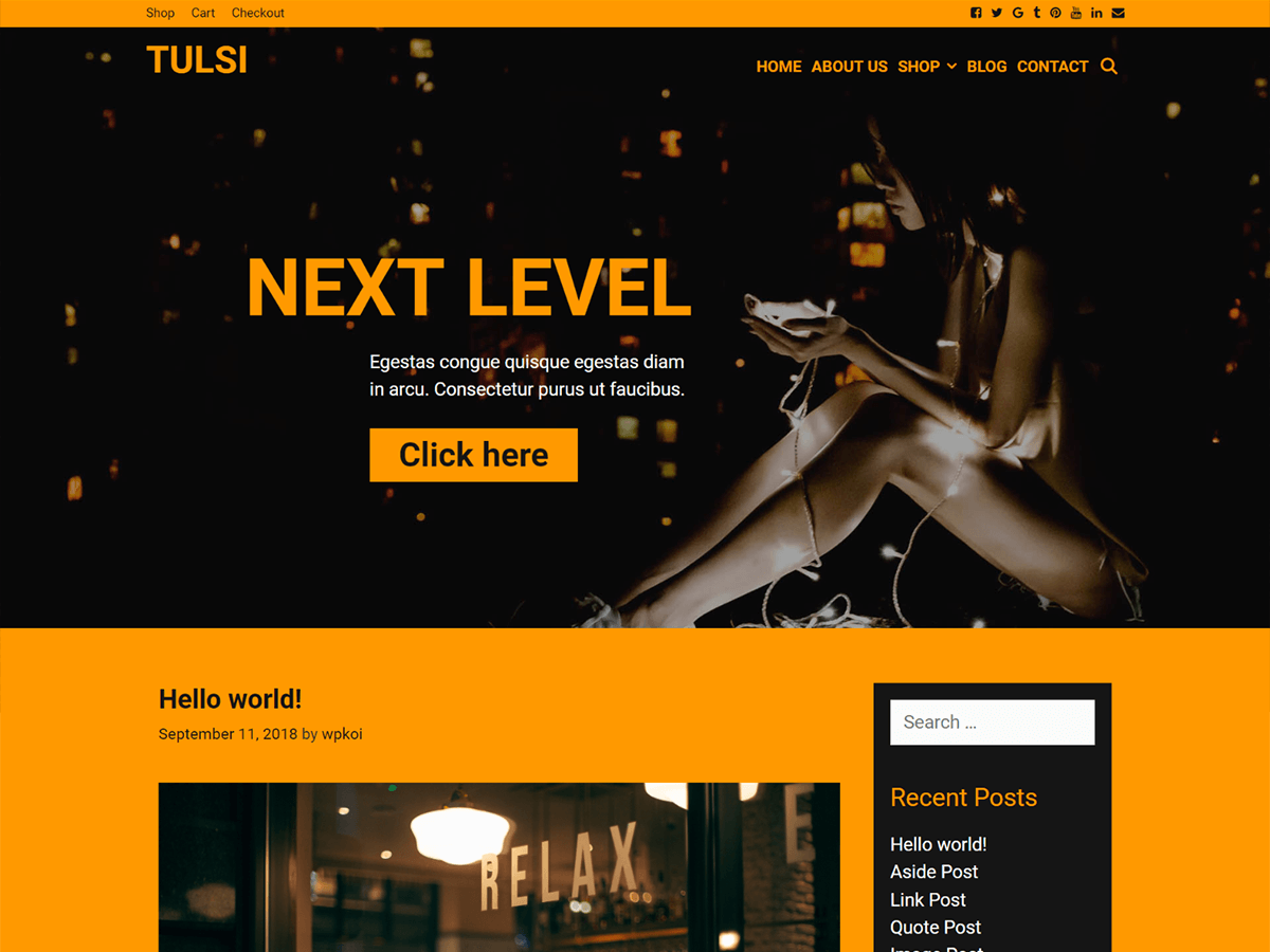 Tulsi theme screenshot