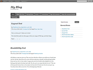 tweaker3 theme screenshot