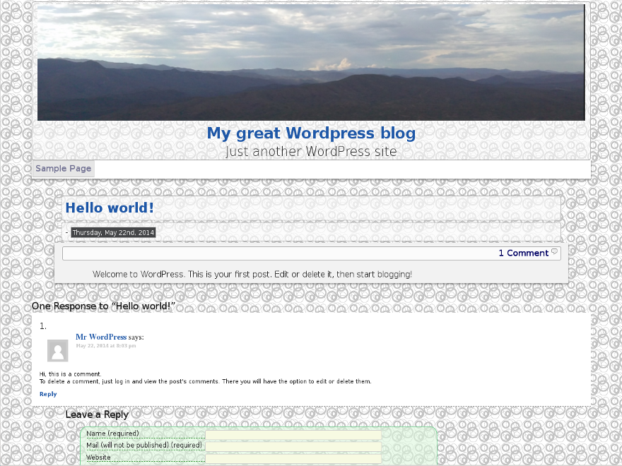 TwoFile theme screenshot