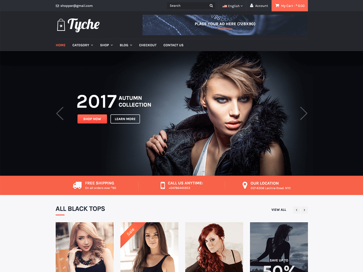 Tyche theme screenshot