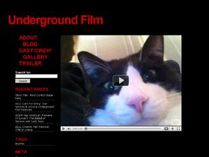 Underground Film theme screenshot