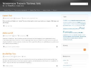Universal Web theme screenshot