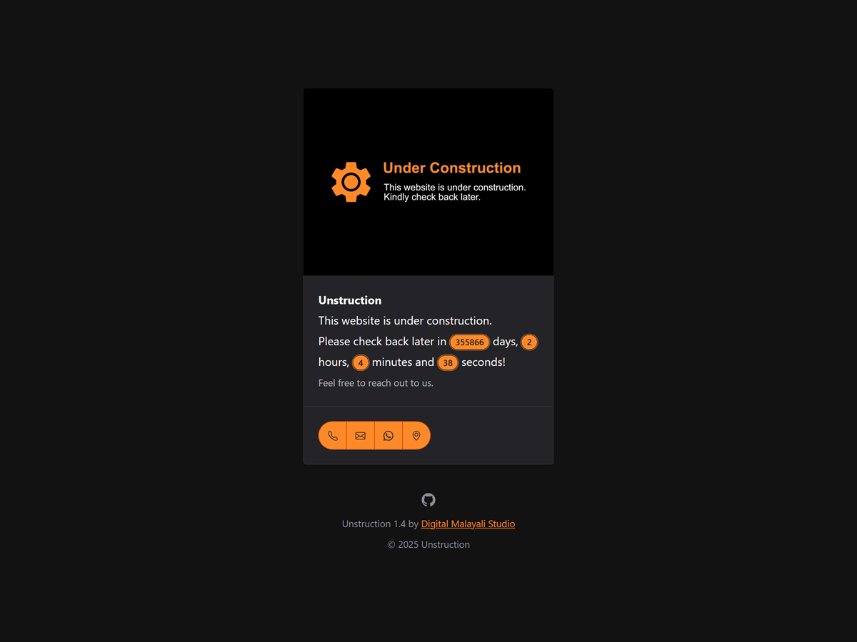 Unstruction theme screenshot