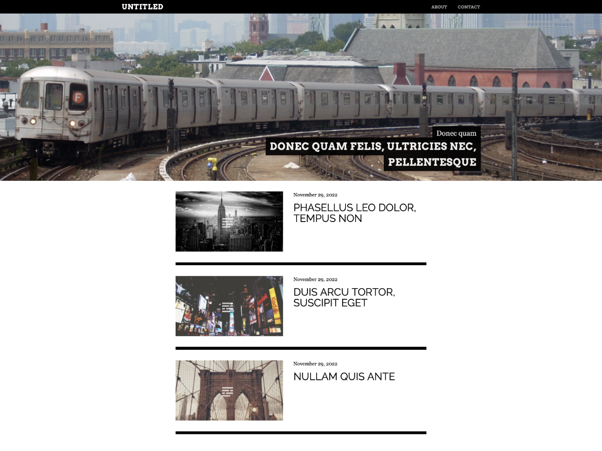 Untitled theme screenshot