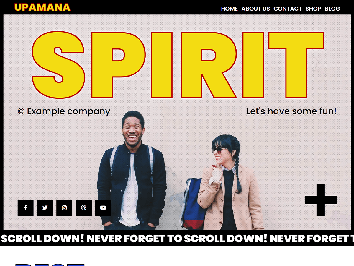 Upamana theme screenshot