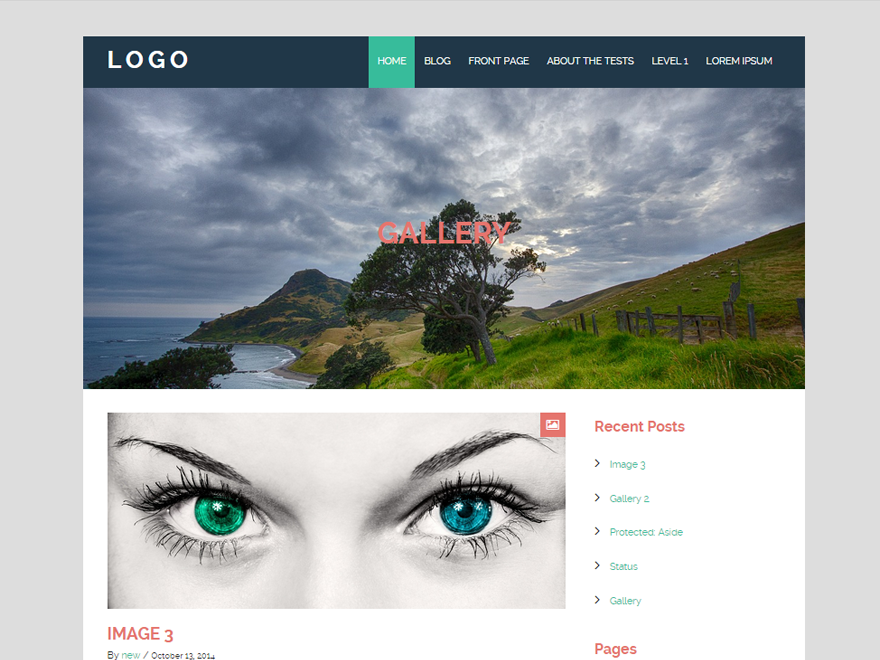 Urban Bold theme screenshot