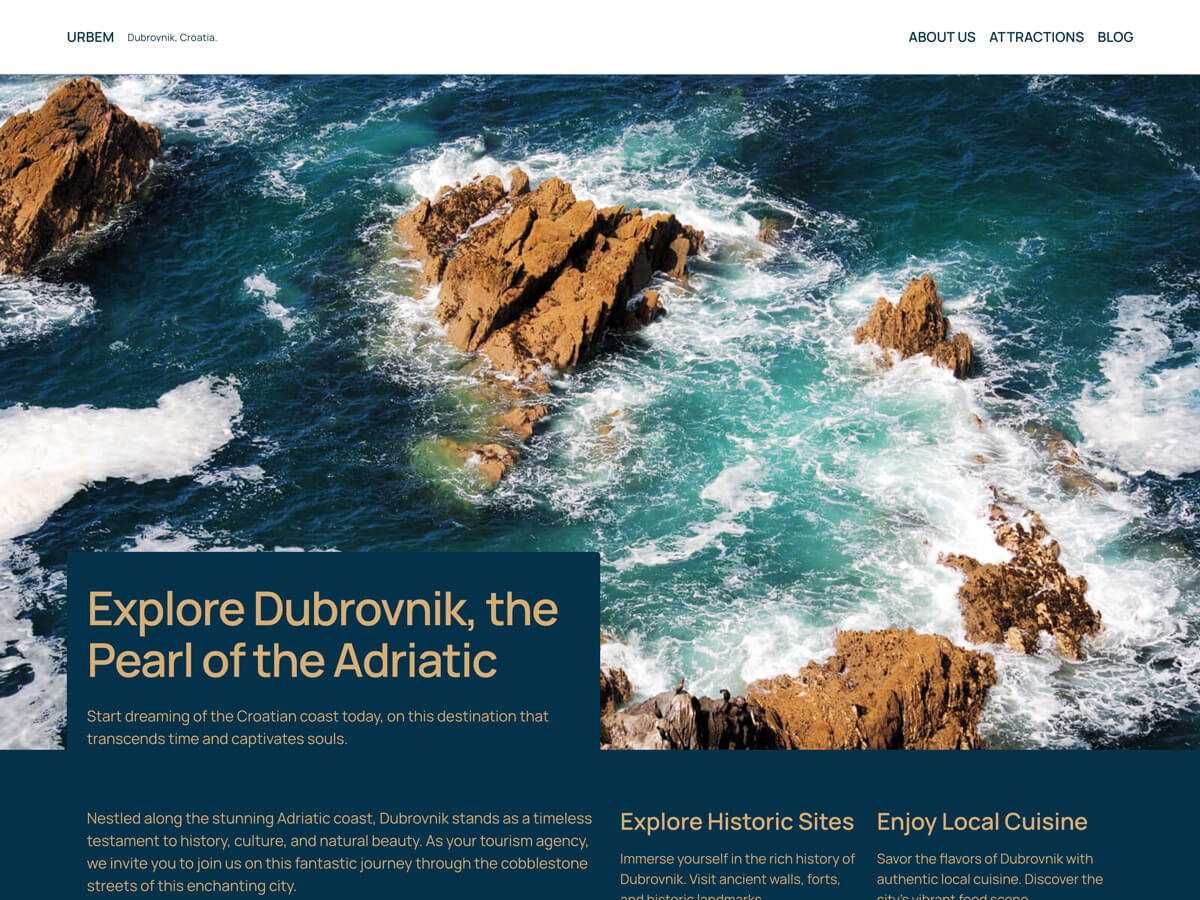 Urbem theme screenshot