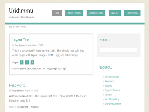 Uridimmu theme screenshot