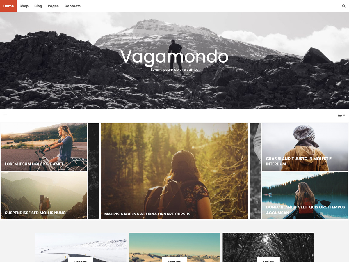 Vagamondo theme screenshot