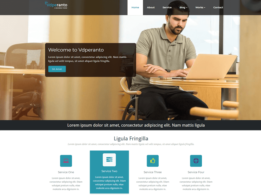 vdperanto theme screenshot