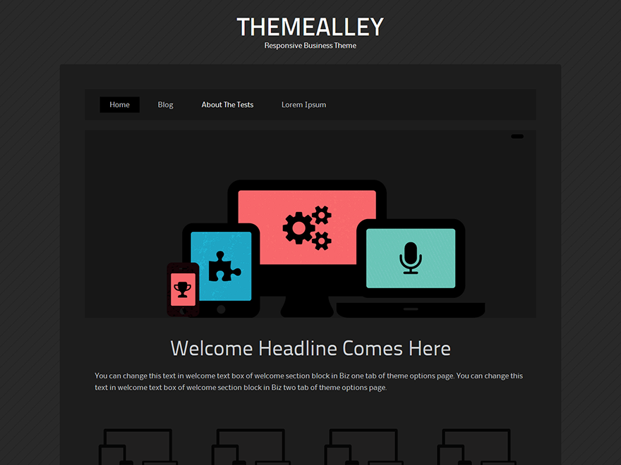 Venom theme screenshot