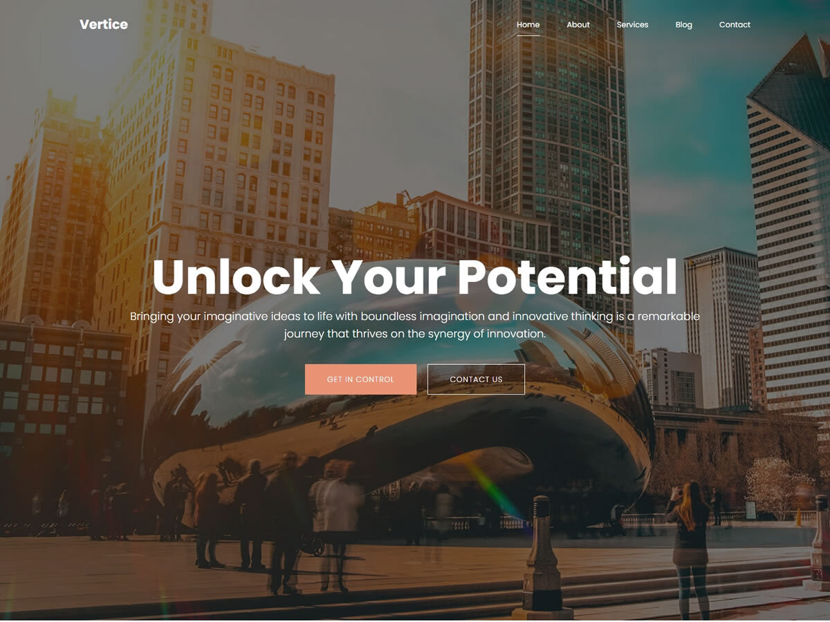 Vertice theme screenshot