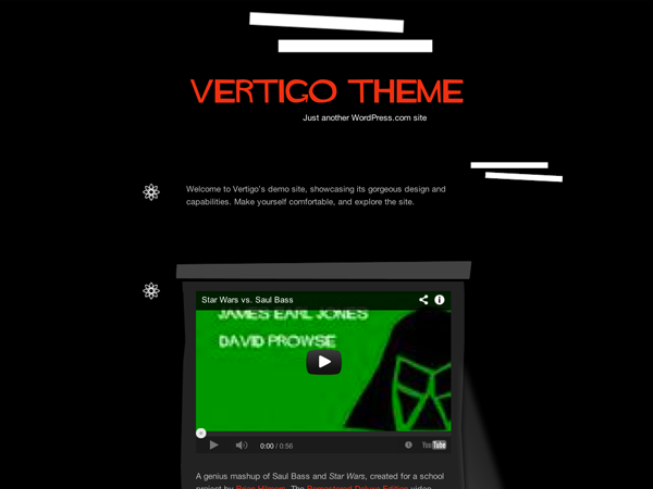 Vertigo theme screenshot
