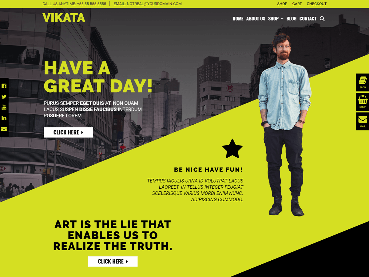 Vikata theme screenshot