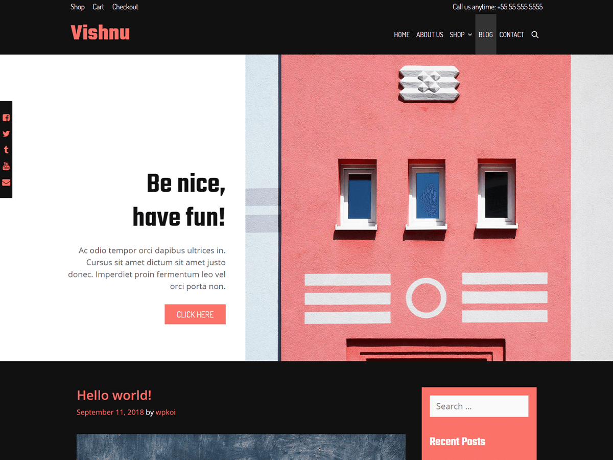 Vishnu theme screenshot