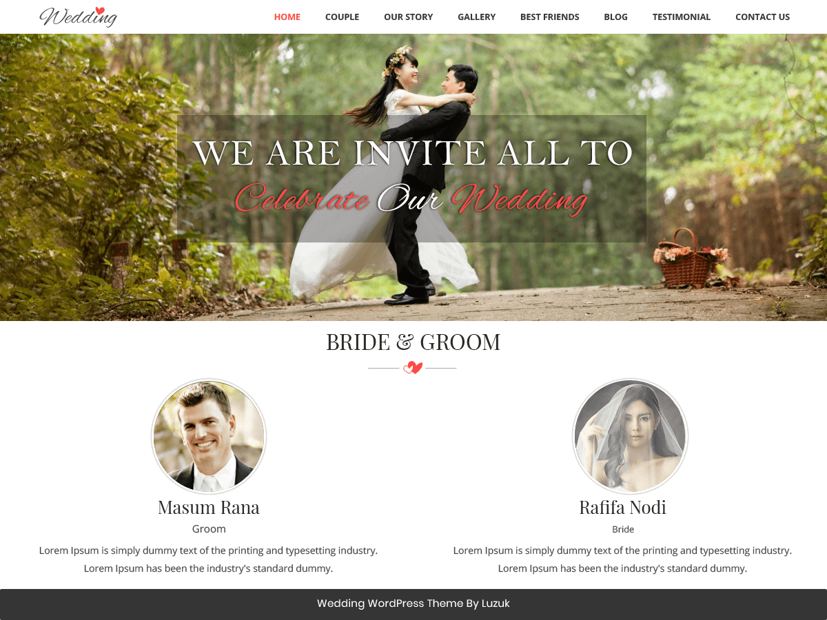 Vivah Royal Wedding theme screenshot
