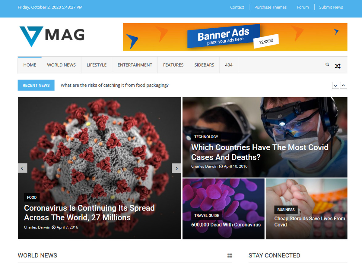 VMag theme screenshot