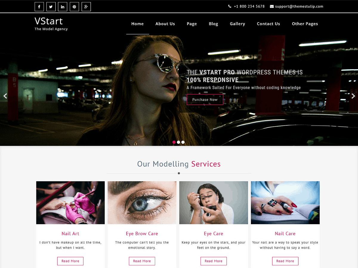 VStart theme screenshot
