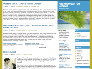 Web Minimalist 200901 theme screenshot