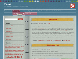Webbdesign theme screenshot