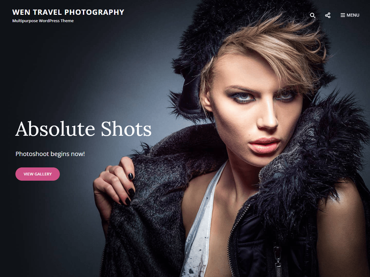 WEN Travel Photography theme screenshot