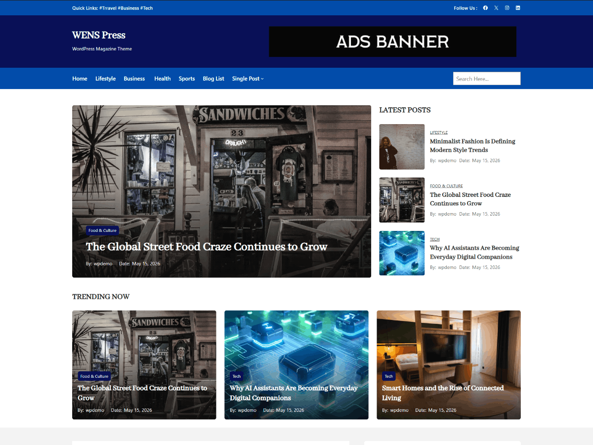 Theme Banner
