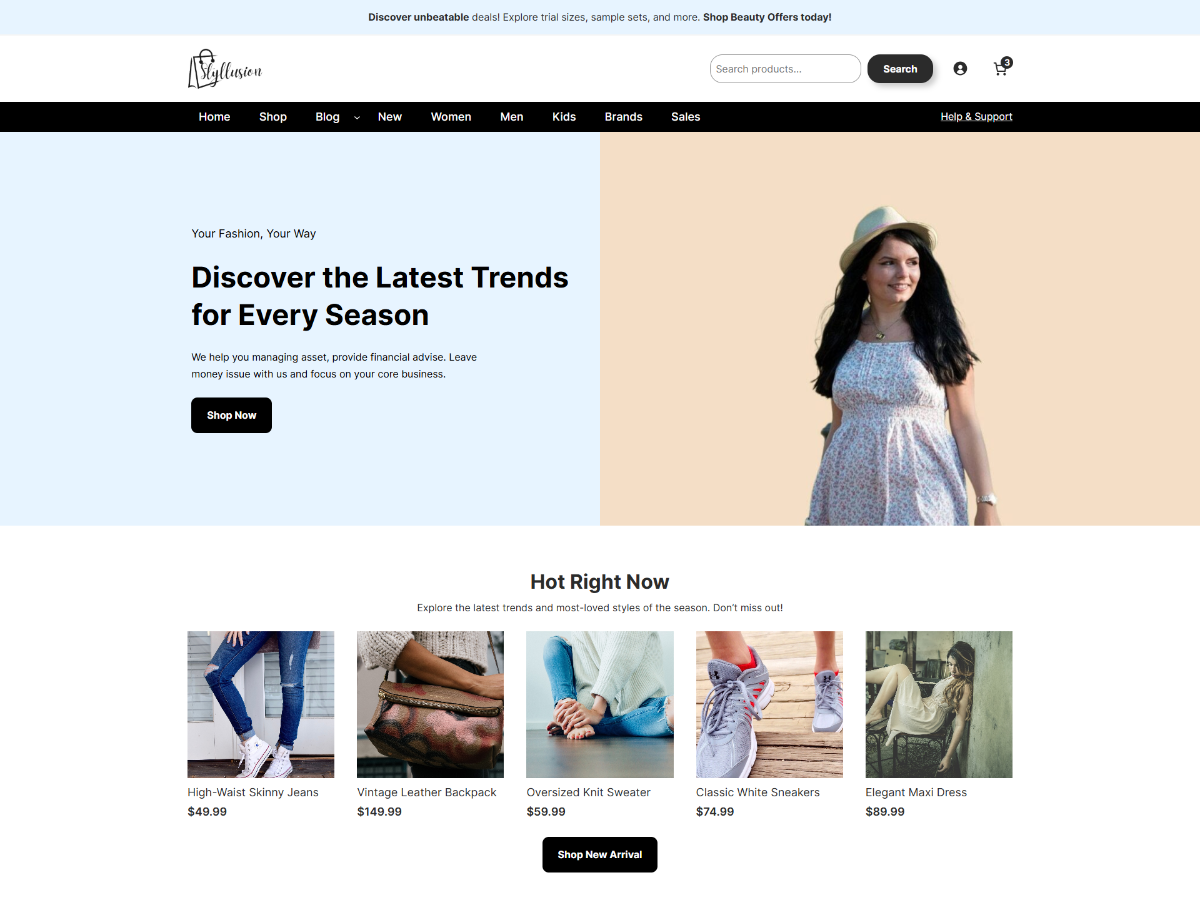WENS Styllusion theme screenshot