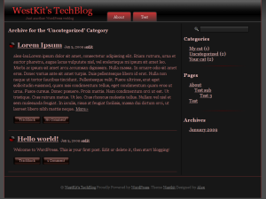 Westkit.NET theme screenshot