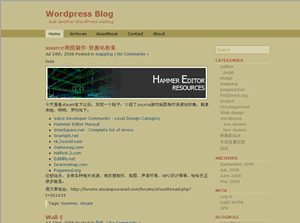Wheat-lite theme screenshot